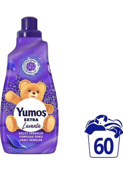 Extra Konsantre Çamaşır Yumuşatıcı Lavanta 1440 ml 60 Yıkama