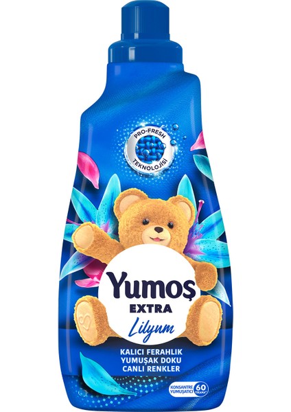 Extra Konsantre Çamaşır Yumuşatıcı Lilyum 1440 ml 60 Yıkama