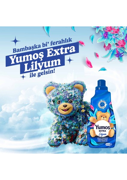 Extra Konsantre Çamaşır Yumuşatıcı Lilyum 1440 ml 60 Yıkama