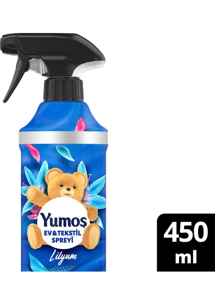 Ev ve Tekstil Spreyi Lilyum Yıkanması Zor Eşyalar İçin 450 ml