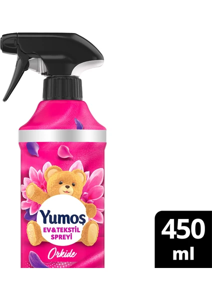 Ev veTekstil Spreyi Orkide Yıkanması Zor Eşyalar İçin 450 ml