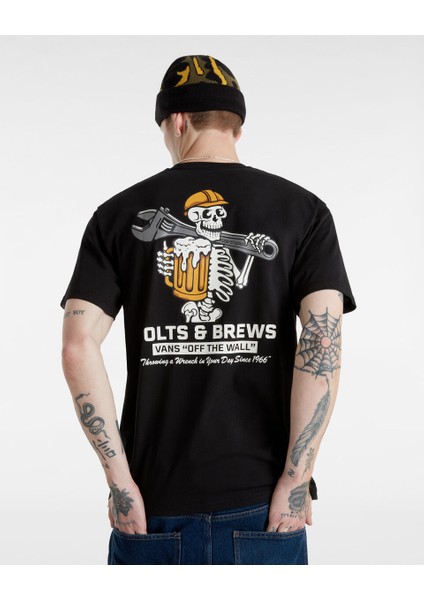 Wrenched Ss VN000J4CBLK1 Erkek T-Shirt fırsatları