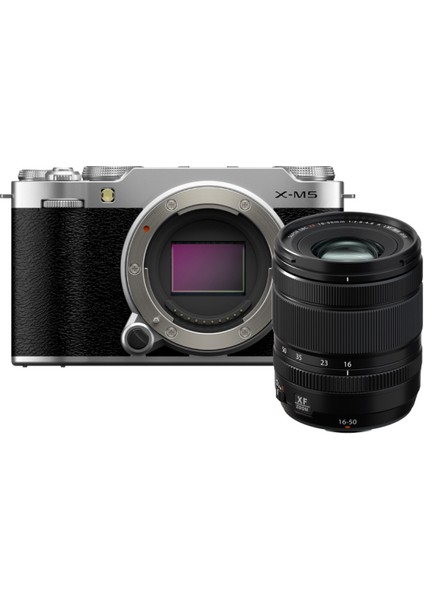 X M5 Gümüş + XF16 50 mm Kit