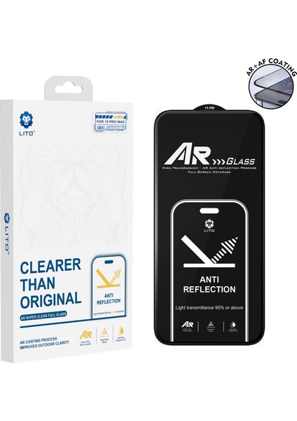 D+ Ultra Ar Full Glass iPhone 16 Pro Ekran Koruyucu