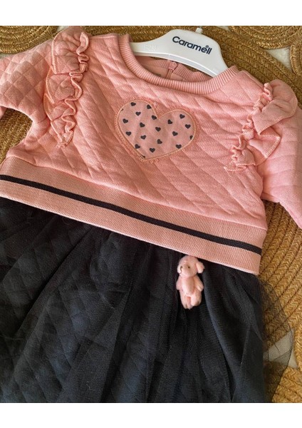 Pembe Kalpli Elbise