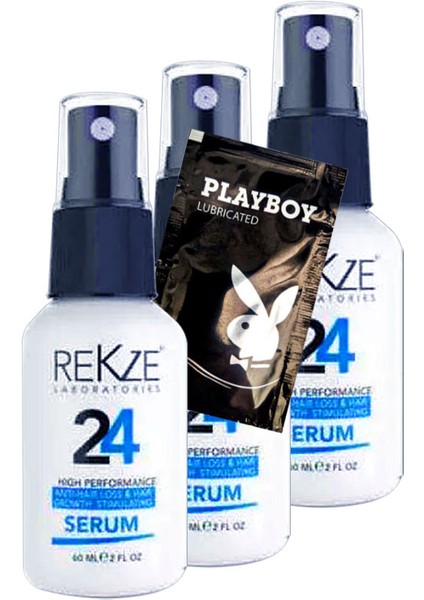 3 Tane Saç Beslemeye 60 Ml Sprey + Yanında Jel