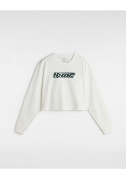 Retro V Ls Relax Crop VN000J4KFS81KADIN T-Shirt modelleri