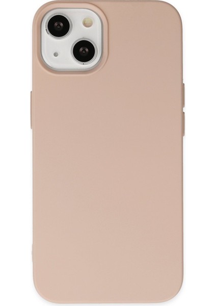 iPhone 14 Uyumlu Kamera Korumalı Kılıf Nano Içi Kadife Silikon