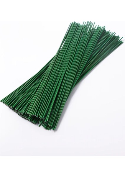 Çiçek Teli 2mm 100 Adet 36 cm __ Büyük Pastacılık Yeşil Yapım Teli Bandı Sapı Toptan Kalın Dalı modelleri