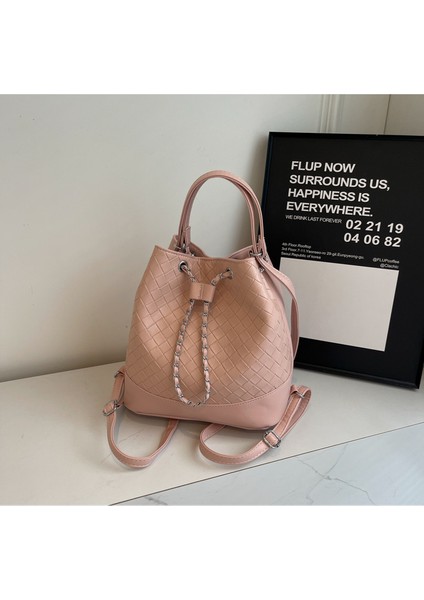 Yaz Niş Tasarım Yeni Moda Kova Çanta Omuz Crossbody Kadın Çantası (Yurt Dışından)