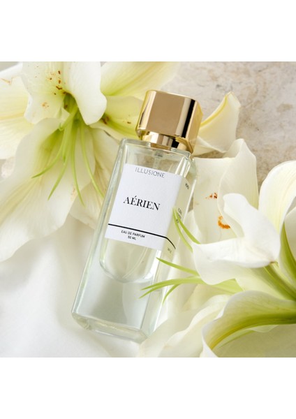 Aérien EDP Kadın Seyahat Boy Parfüm 10ml | Çiçeksi-Pudralı-Misk | Melek Otu, Sümbülteber, Amber, Vanilya modelleri