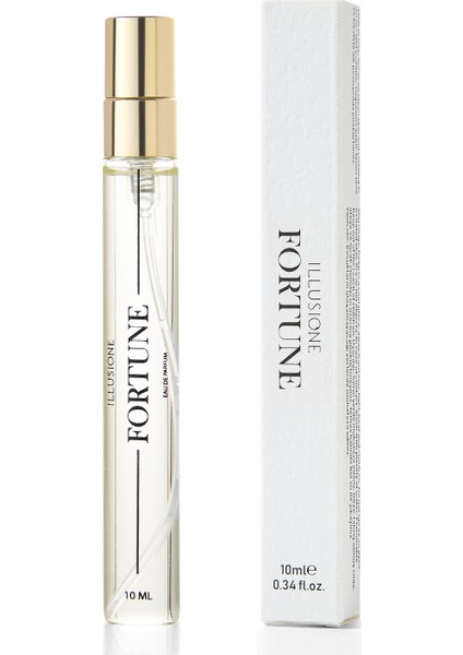 Fortune EDP Kadın Seyahat Boy Parfüm 10ml | Vanilya-Çiçeksi-Amber | Narenciye, Paçuli, Sedir, Sandal fiyatları