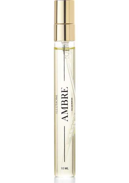Ambre EDP Kadın Seyahat Boy Parfüm 10ml | Amber-Paçuli-Gül | Bergamot, Sedir, Karanfil, Vetiver