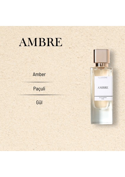 Ambre EDP Kadın Seyahat Boy Parfüm 10ml | Amber-Paçuli-Gül | Bergamot, Sedir, Karanfil, Vetiver fırsatları