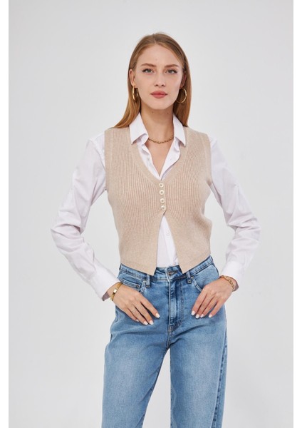 Fitilli Yelek Kadın Bluz Y3107 modelleri