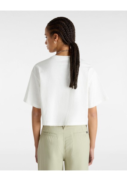Skate Blurb Ss Relaxed Crop Tee VN000JQUFS81 Kadın T-Shirt modelleri