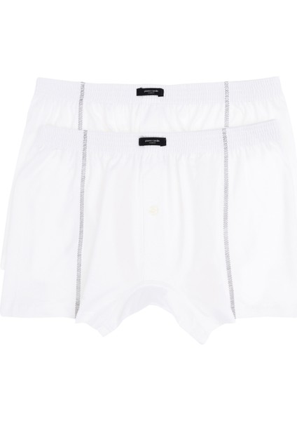 Erkek Beyaz Pamuklu 2'li Boxer 50305205-600 fiyatları