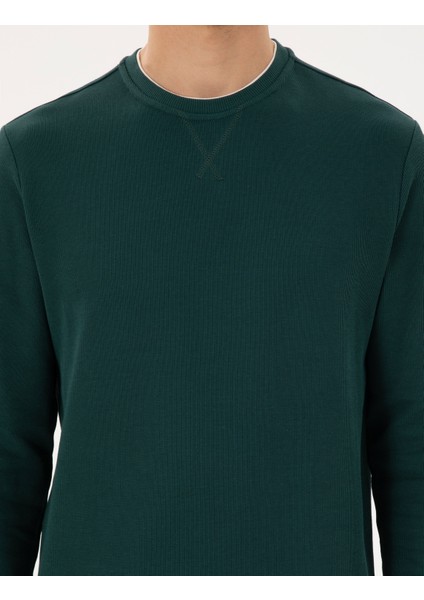 Erkek Zümrüt Regular Fit Sweatshirt 50296485-VR055 indirimleri