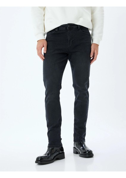 5WAM40082ID 045 Antrasıt Erkek Denım Pantolon modelleri