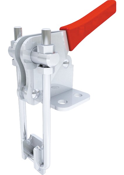 GH-40324 Mandallı Dikey Geçiş Kelepçesi | 225 kg Kapasiteli ve Mandal Plakalı - Hassas Sabit