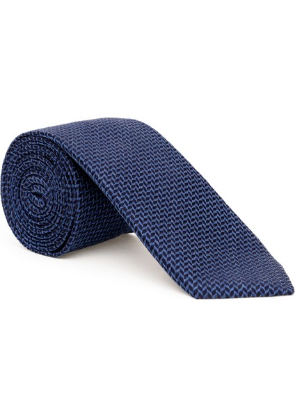 Erkek Lacivert İpek Kravat 50301096-200
