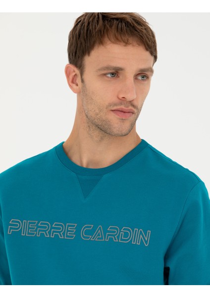 Erkek Zümrüt Regular Fit Sweatshirt 50279523-VR055 fiyatları