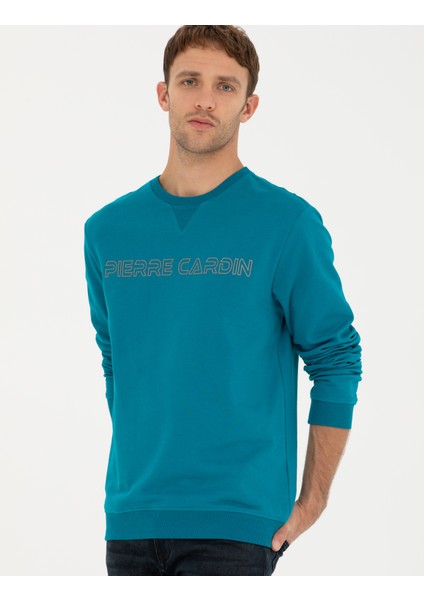Erkek Zümrüt Regular Fit Sweatshirt 50279523-VR055 modelleri