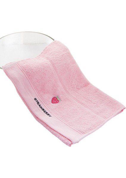 Tzmalloyhavlu Saf Pamuklu Çocuk Havlusu Karikatür Meyve Sevimli Emici Havlu (Yurt Dışından)