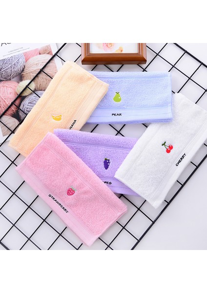 Tzmalloyhavlu Saf Pamuklu Çocuk Havlusu Karikatür Meyve Sevimli Emici Havlu (Yurt Dışından) modelleri