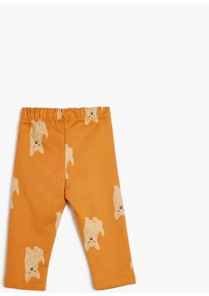 5Wmb40099Tk 2D1 Turuncu Desenlı Erkek Bebek Jersey Esofman Alt fiyatları