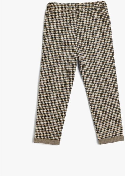 5Wmb40001Tk 0C5 Bej Ekose Erkek Bebek Jersey Esofman Alt fiyatları