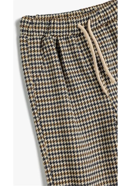 5Wmb40001Tk 0C5 Bej Ekose Erkek Bebek Jersey Esofman Alt modelleri