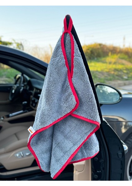 ( 50X70 cm ) 600 Gsm Çift Taraflı Biyeli Mikrofiber Oto Yıkama Araba Kurulama Bezi Ekstra Su Emici indirimleri