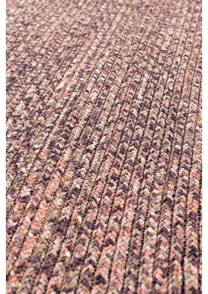 Cesta El Yapımı Örgü Mor Runner 37X136 4022
