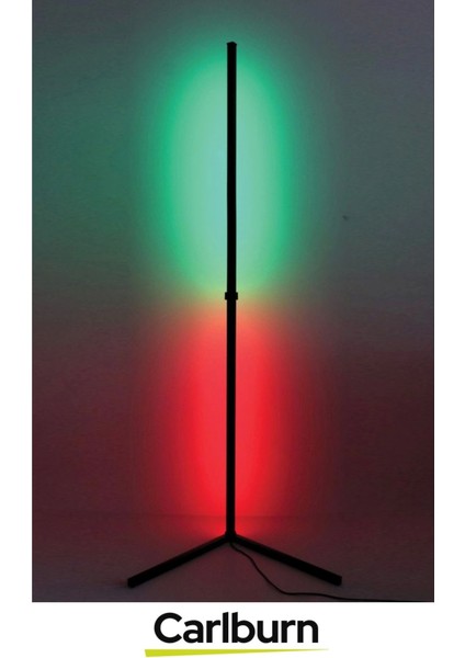 2 Metre USB Giriş Alüminyum Gövde Metal Ayak Rgb Uzaktan Kumandalı Çubuk LED Aydınlatma