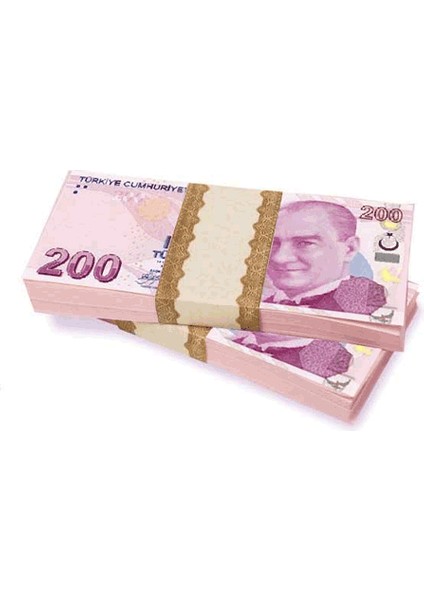 Saka Parası - 100 Adet 200 Tl
