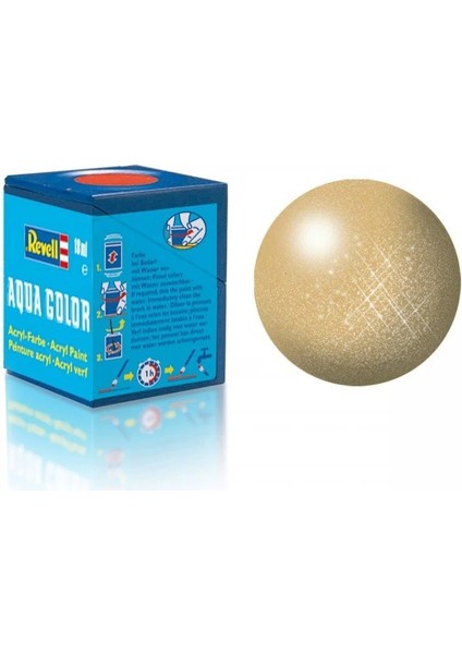 Nessiworld Revell 94 - Aqua Color Gold - Metallic Boya- 18 ml