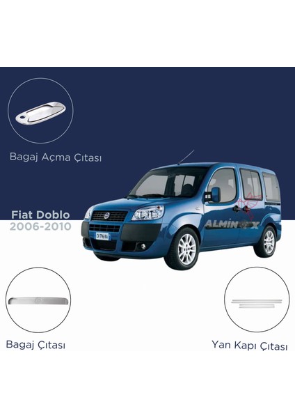 Fiat Doblo 2006-2010 Set 6 Prç