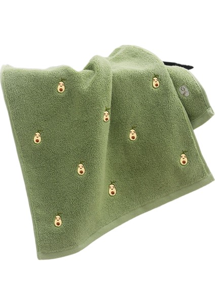 Tzmalloytamamen Işlemeli Pamuklu Havlu Yetişkin Yumuşak Emici Havlu (Yurt Dışından)