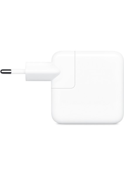 35 W Çift Usb-C Bağlantı Noktalı Güç Adaptörü - Beyaz (MW2K3TU/A)