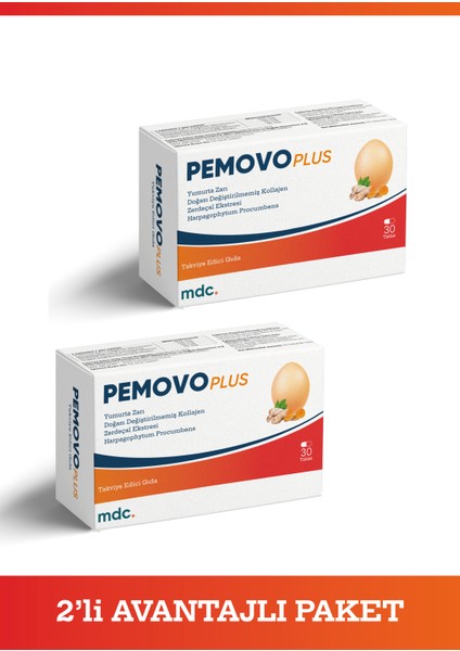 Pemovo Plus 30 Tablet 2'li Paket