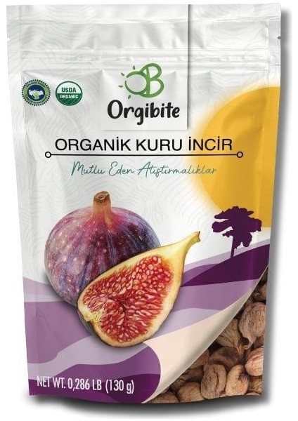 Organik Kuru İncir 130g