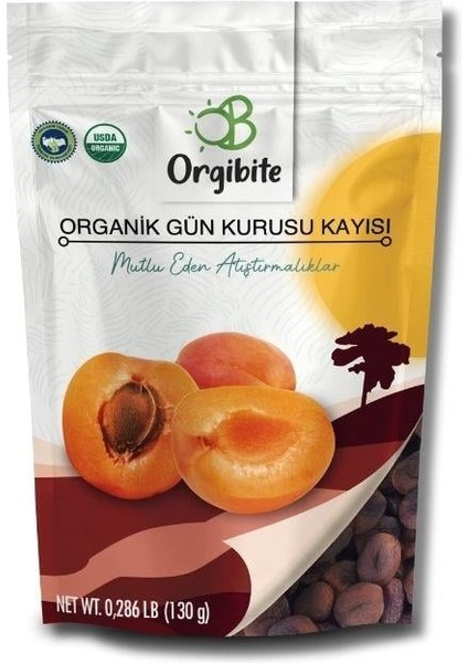 Organik Gün Kurusu Kayısı 130 gr