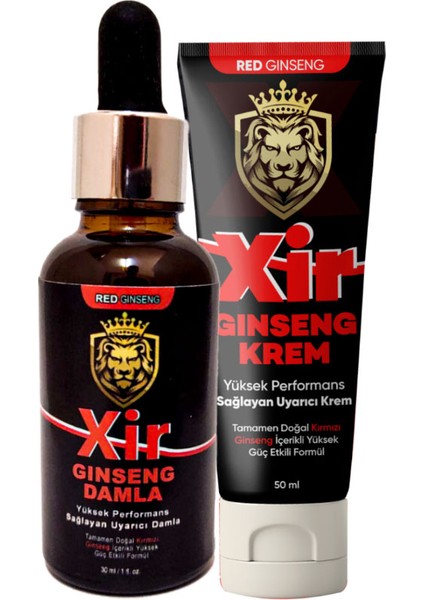 Bay Bayan Özel Karışım İçecek 30 ml + Yanında Xir Erkeklere Özel 3x Effect Krem 50 ml