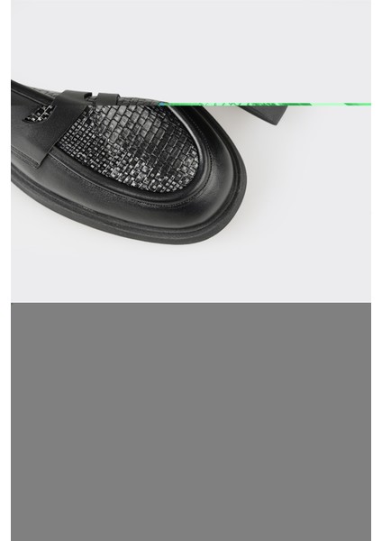 Siyah Deri Kadın Günlük Ayakkabı indirimleri