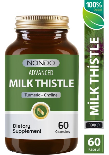 Advanced Milk Thistle 60 Kapsül
