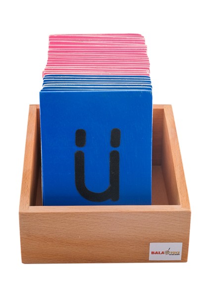 Montessori Zımpara Harfler ( Küçük Harfler ) fiyatları