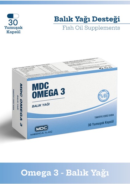 Omega 3 30 Kapsül