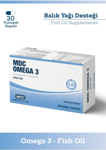 Omega 3 30 Kapsül