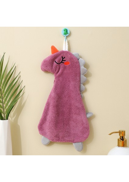 Tzmalloykarikatür Işlemeli Mercan Kadife El Havlusu (Yurt Dışından) fiyatları